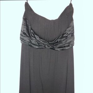 Bebe Black Strapless Dress